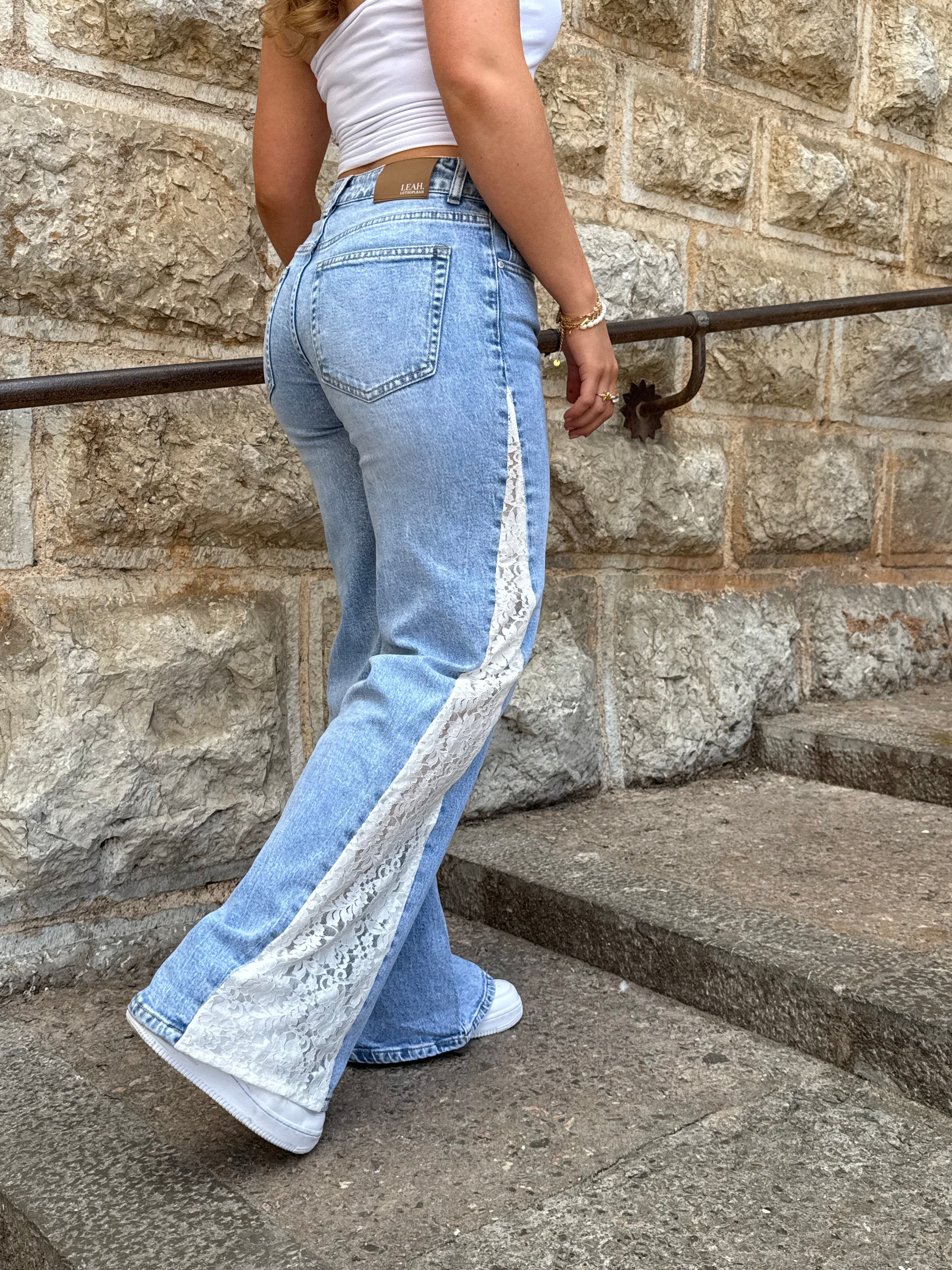 Lily lace jeans