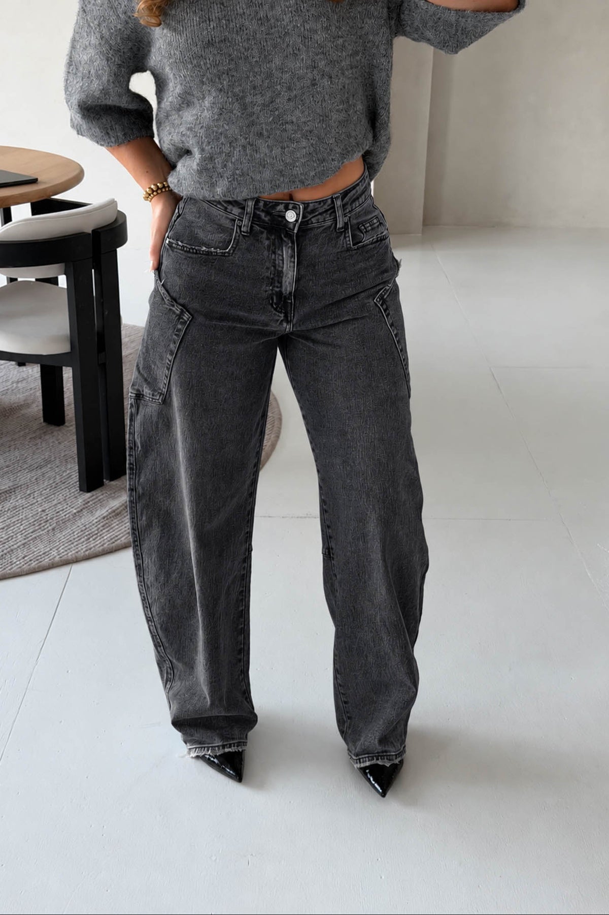 Brooklyn Cargo Balloon Jeans