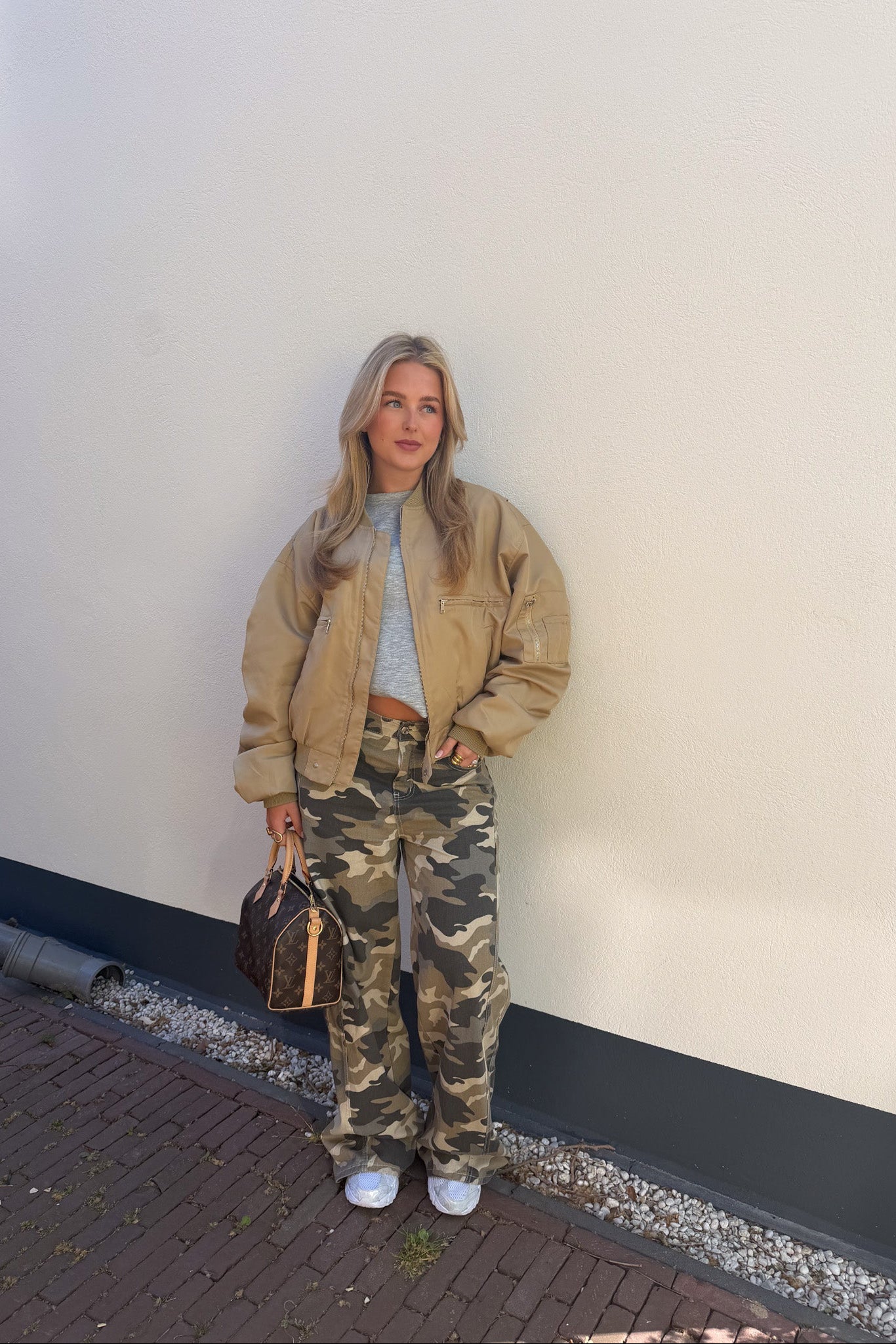 Camo Baggy Fit Jeans