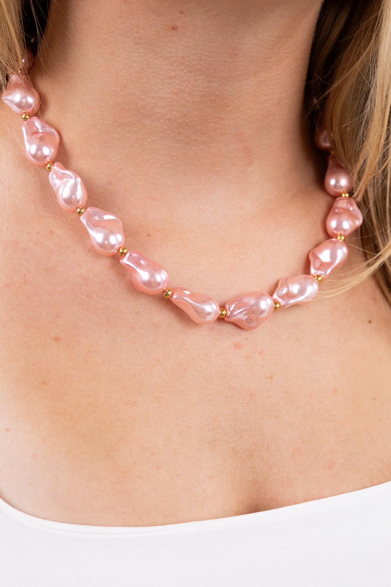 Bubble Pearl Necklace