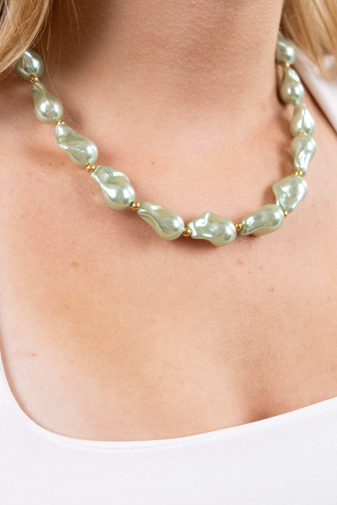 Bubble Pearl Necklace