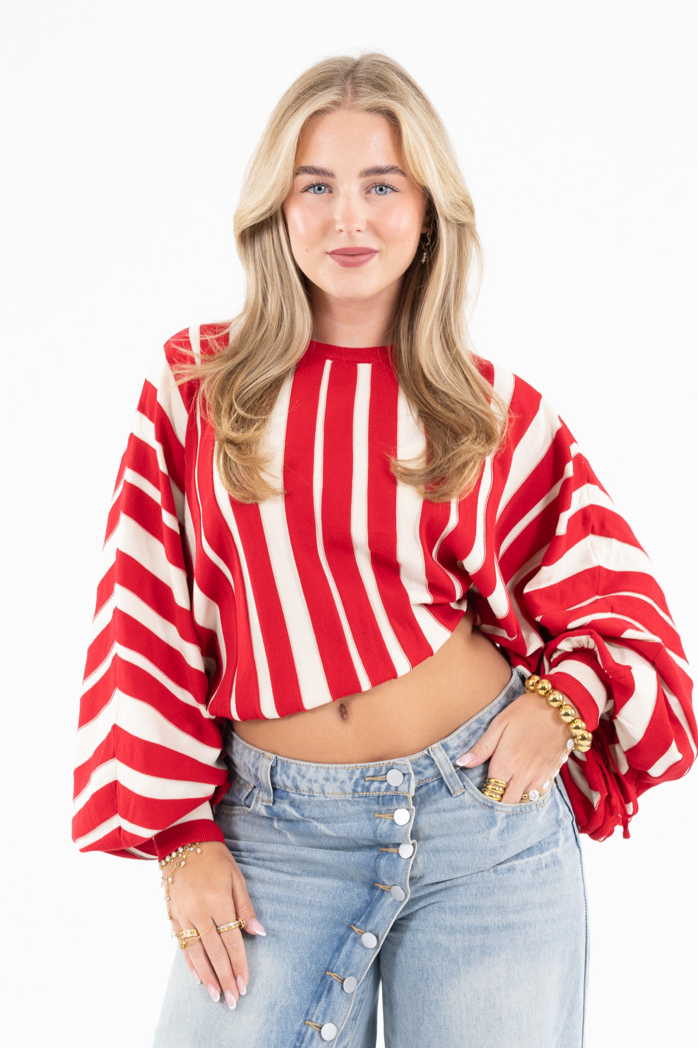 Oversized Stripe Knit