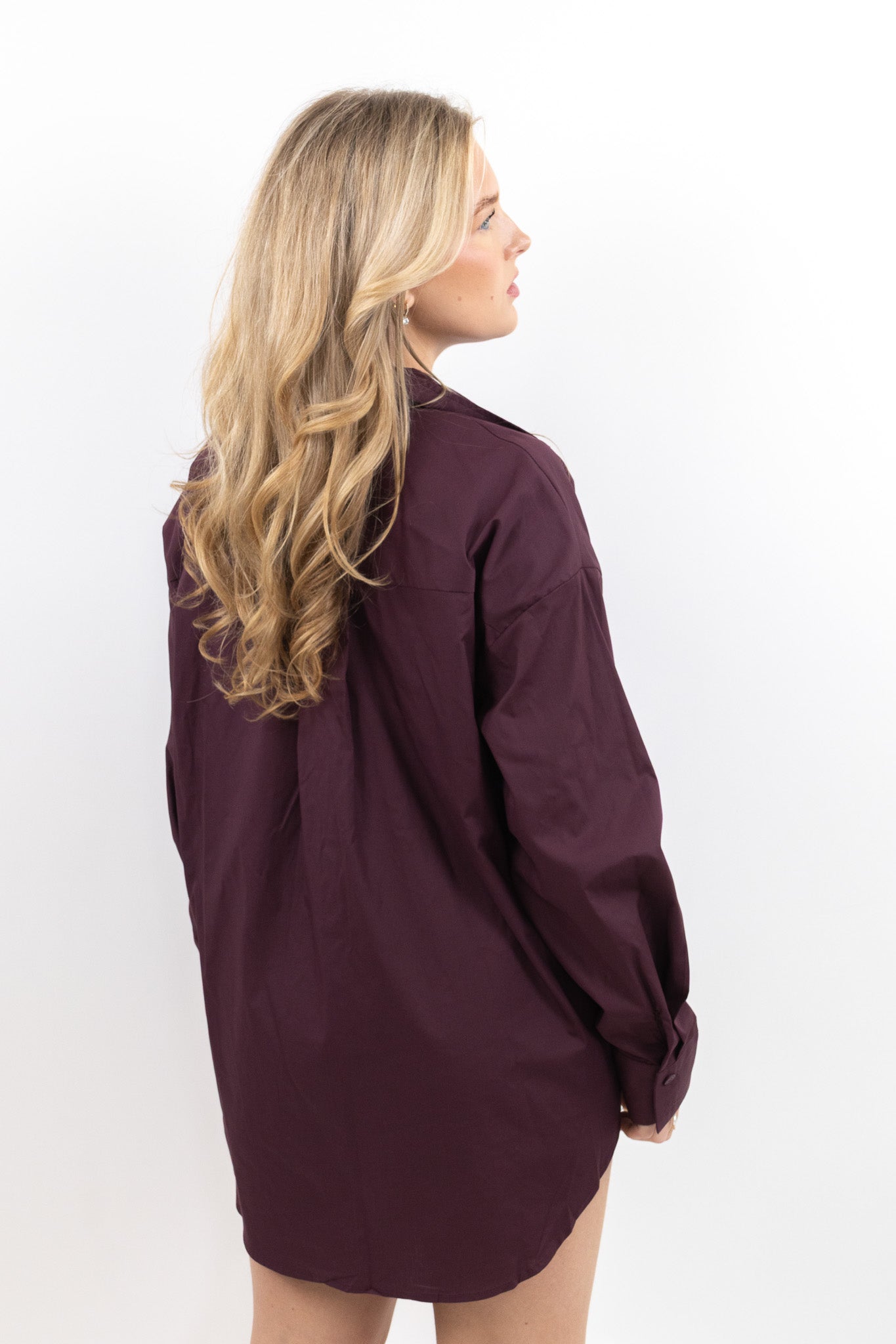 Oversized Long Blouse