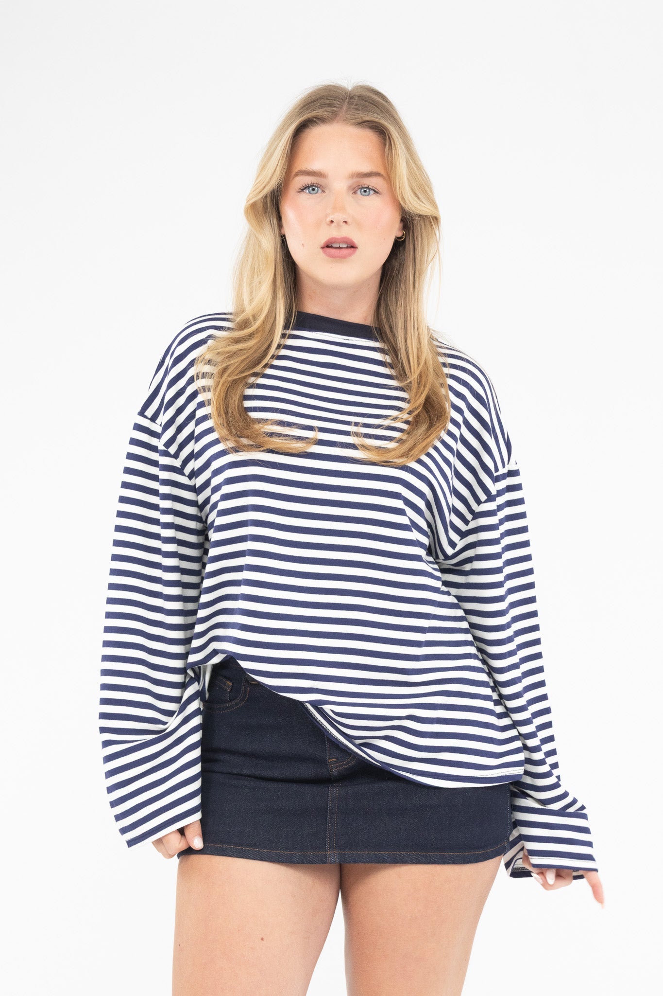 Long Sleeve Striped Tee