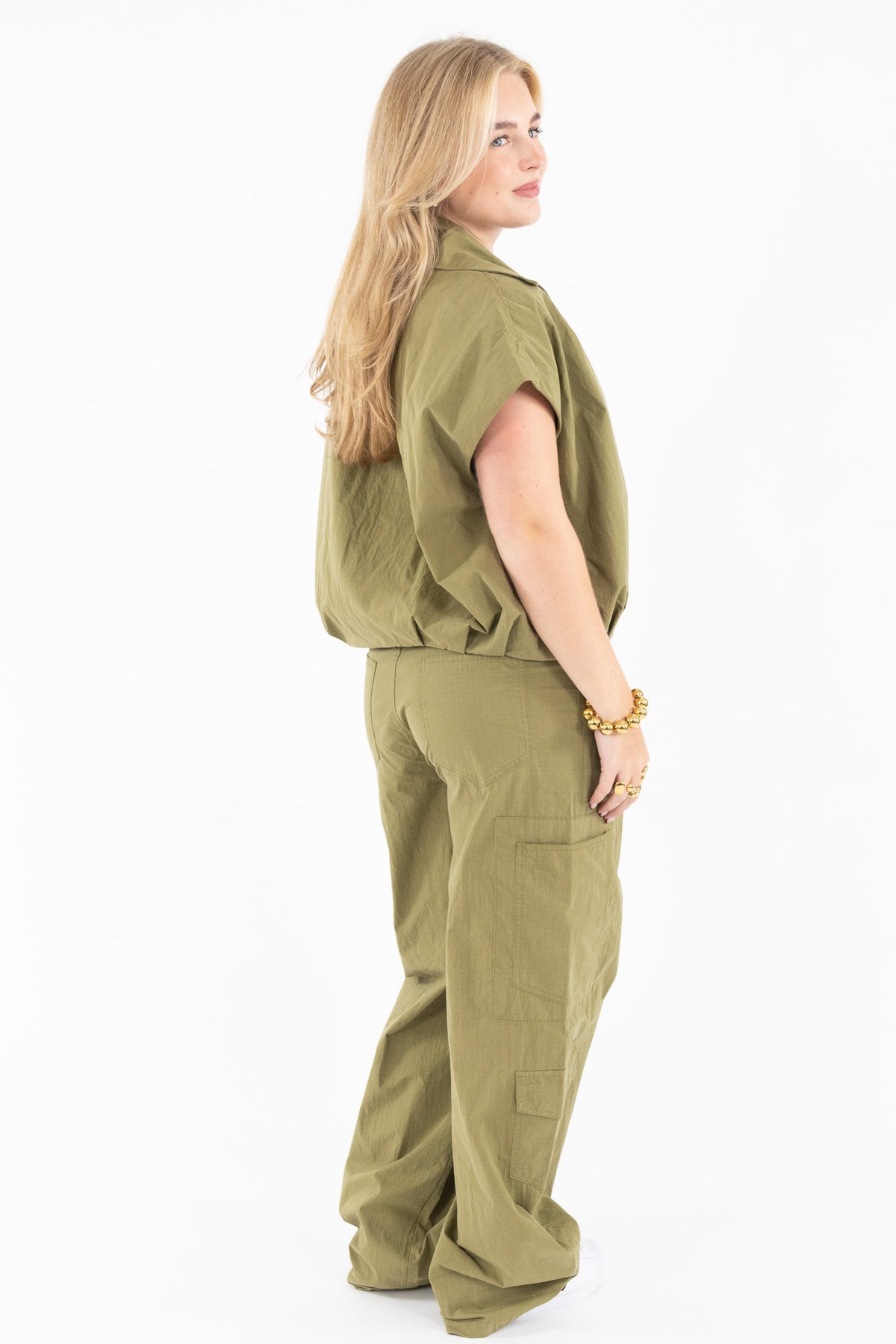 Cargo Wide Leg Pants