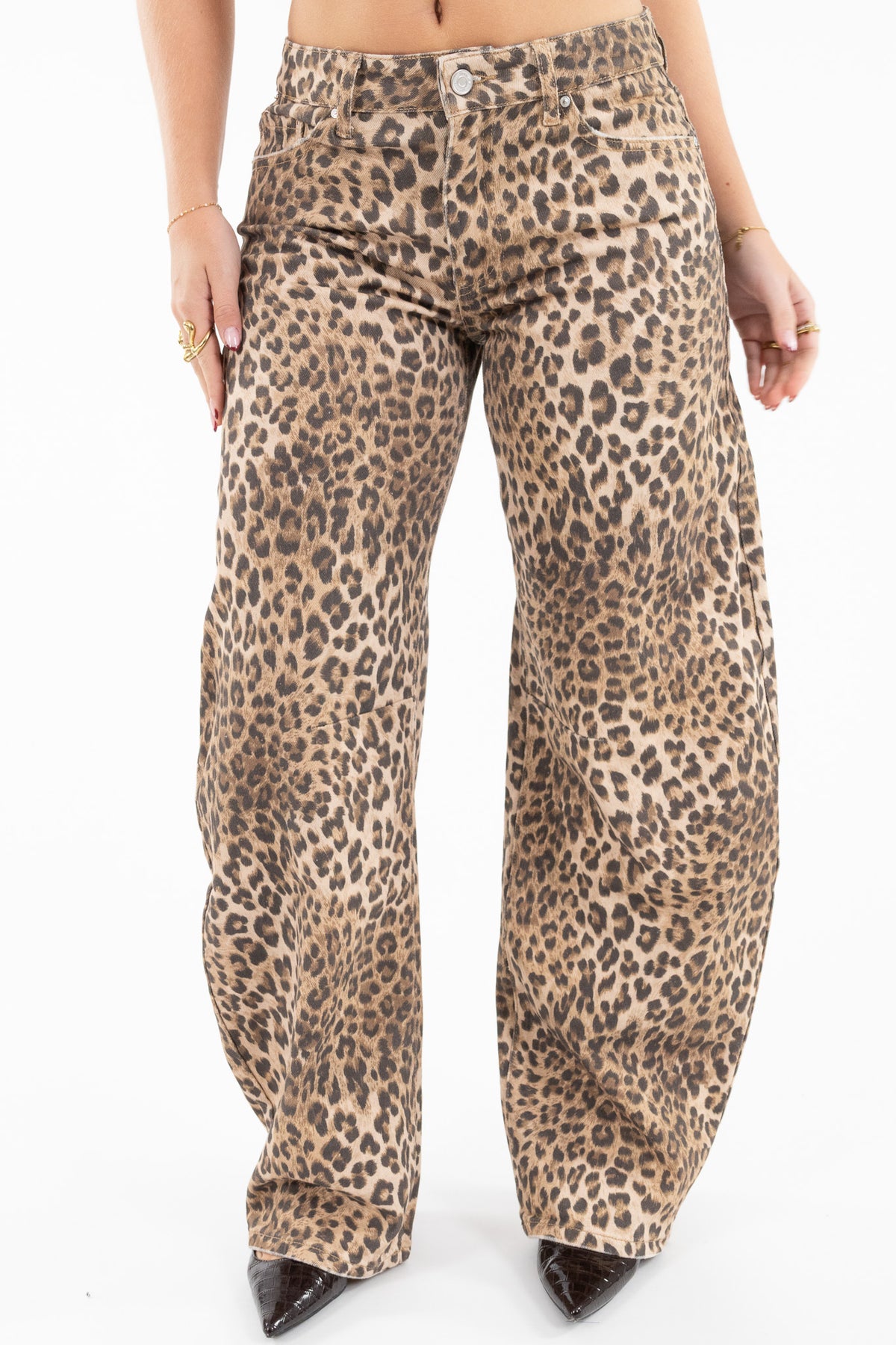 Icon Leopard Jeans