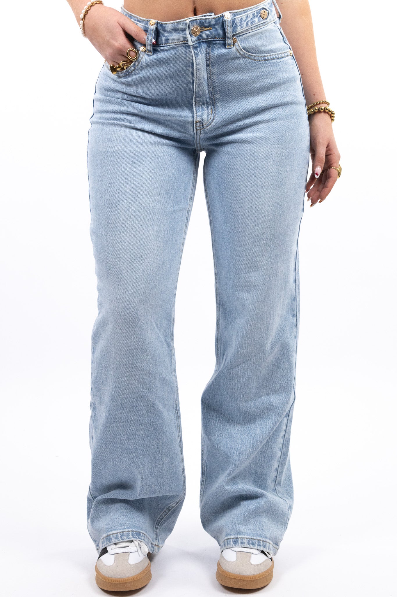 High Waist Wide Leg Jeans