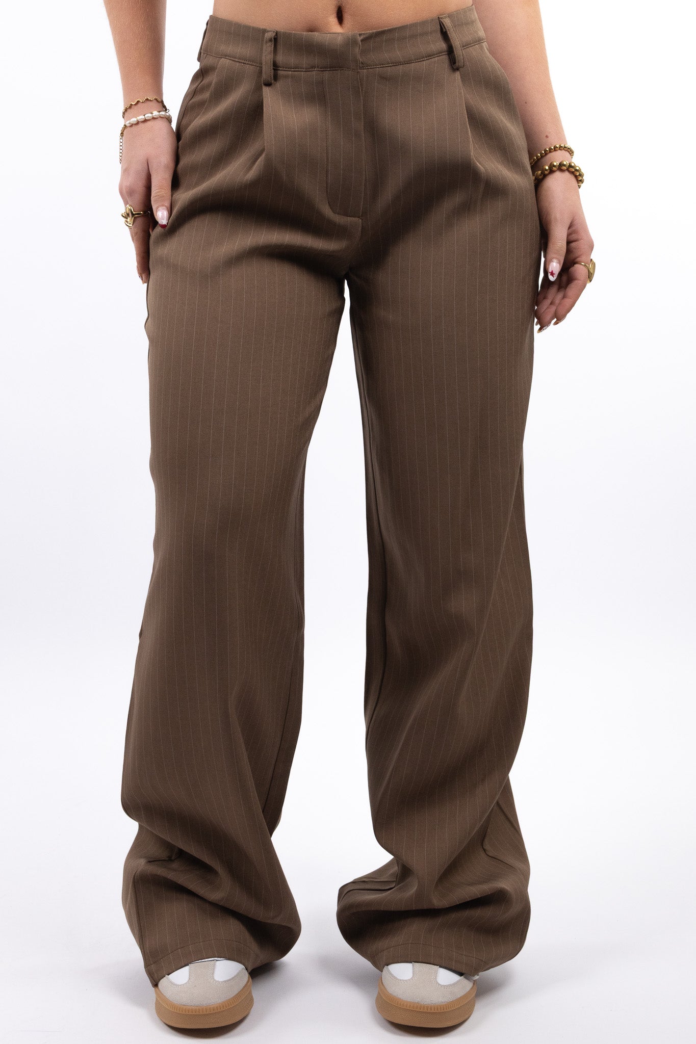 City Pinstripe Pantalon