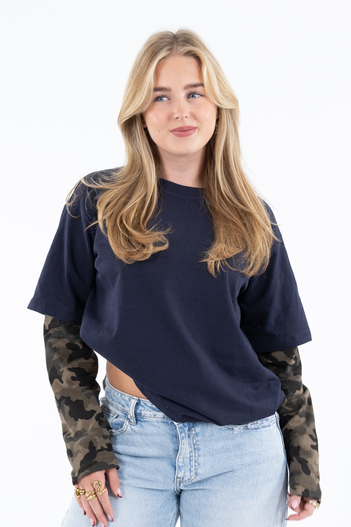 Camo Layered Longsleeve