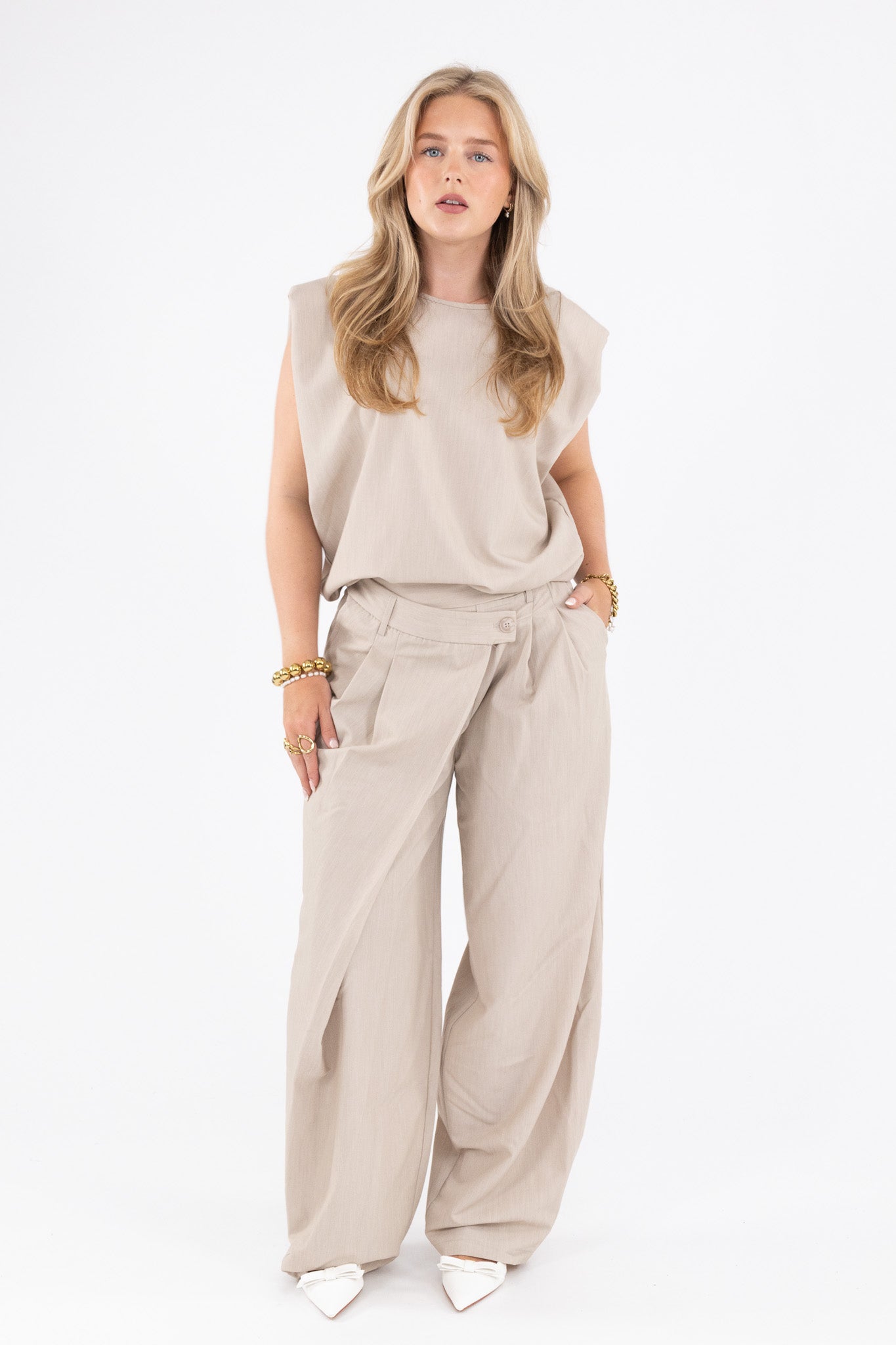 Shoulder Pad Top