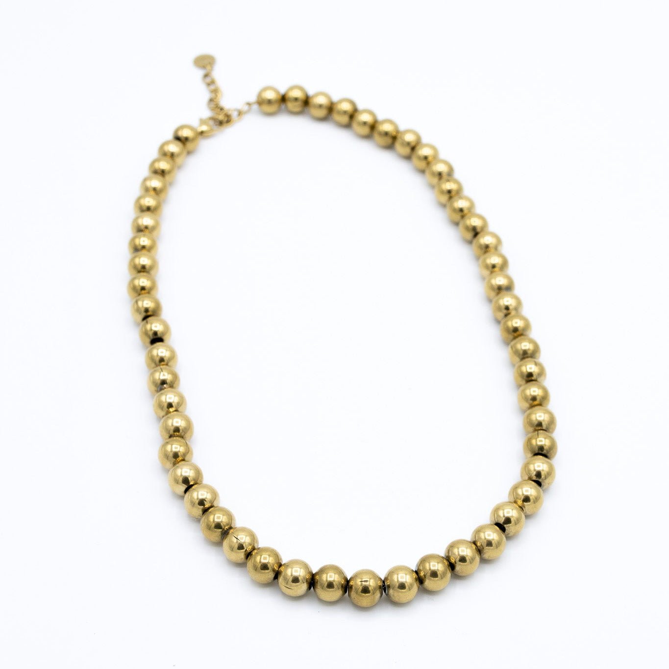 Chrome Beads Necklace