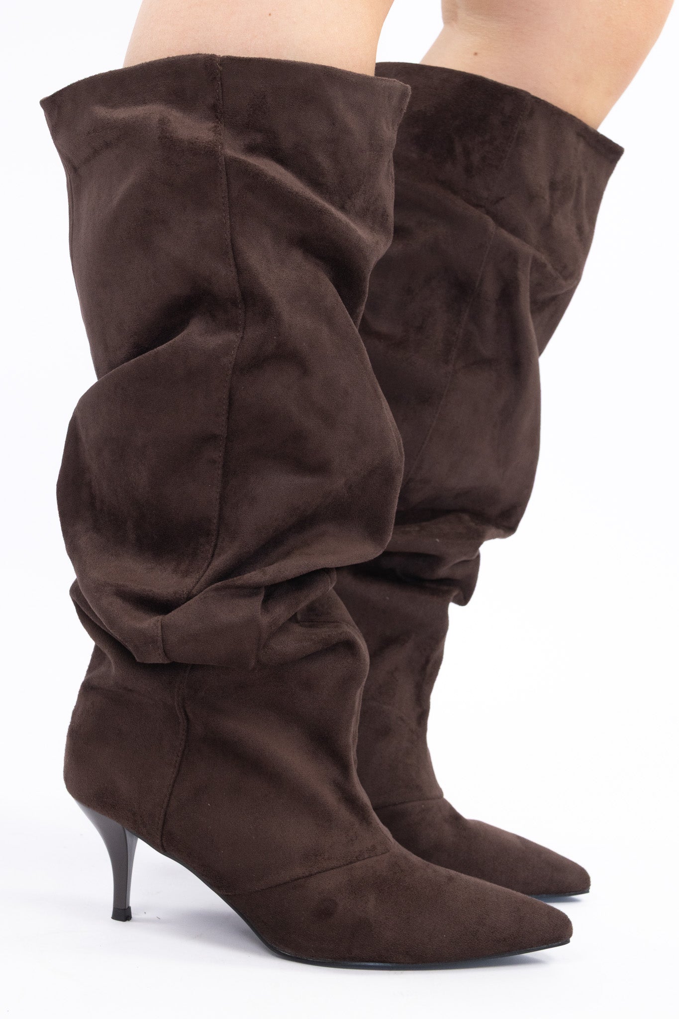 Runway Slouch Knee Boots