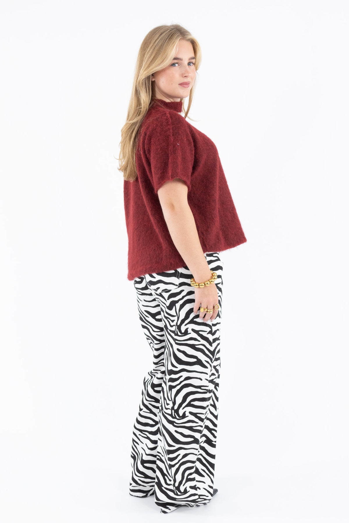 Zebra Balloon Jeans