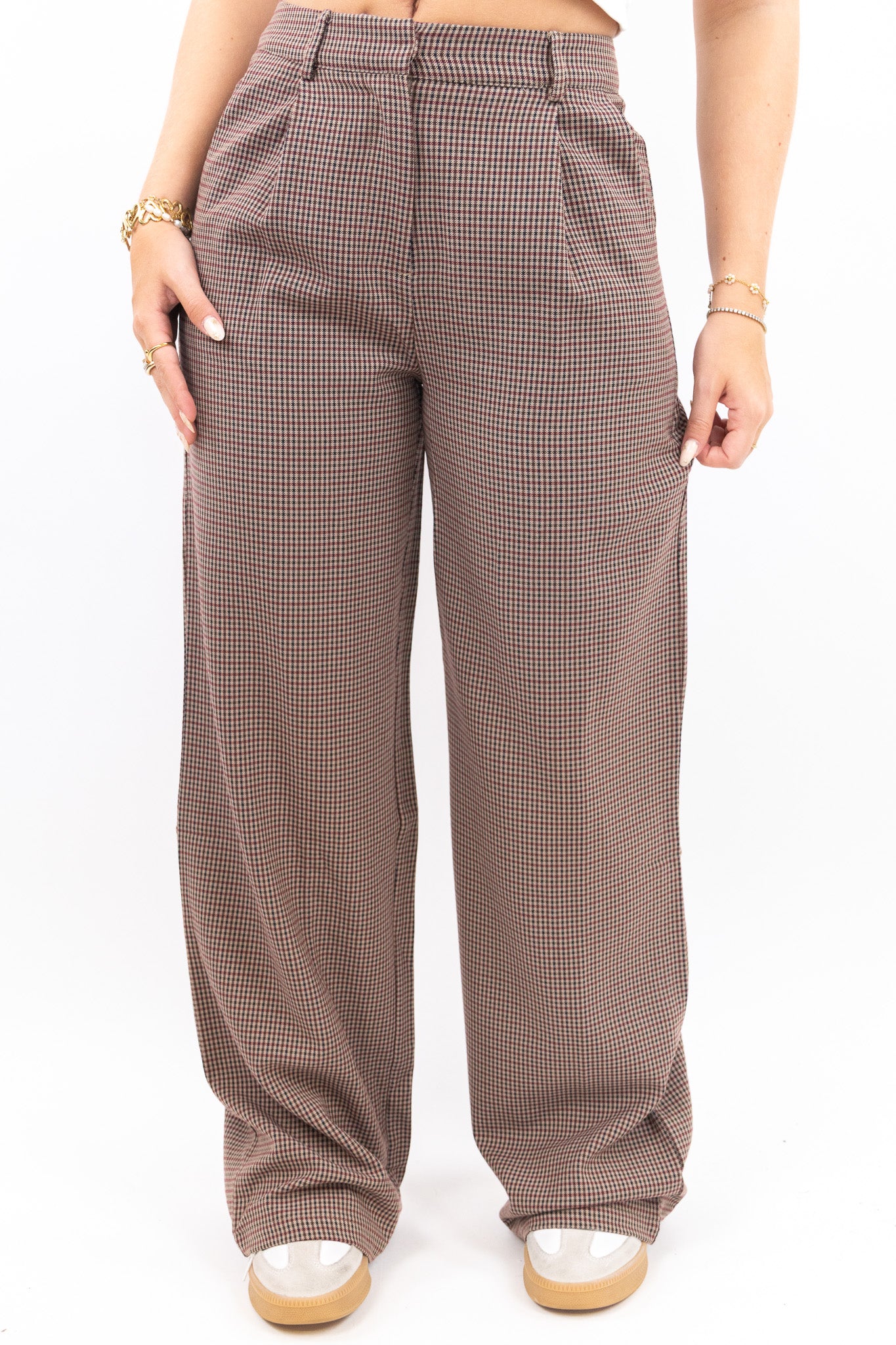 Pied de Poule Pantalon