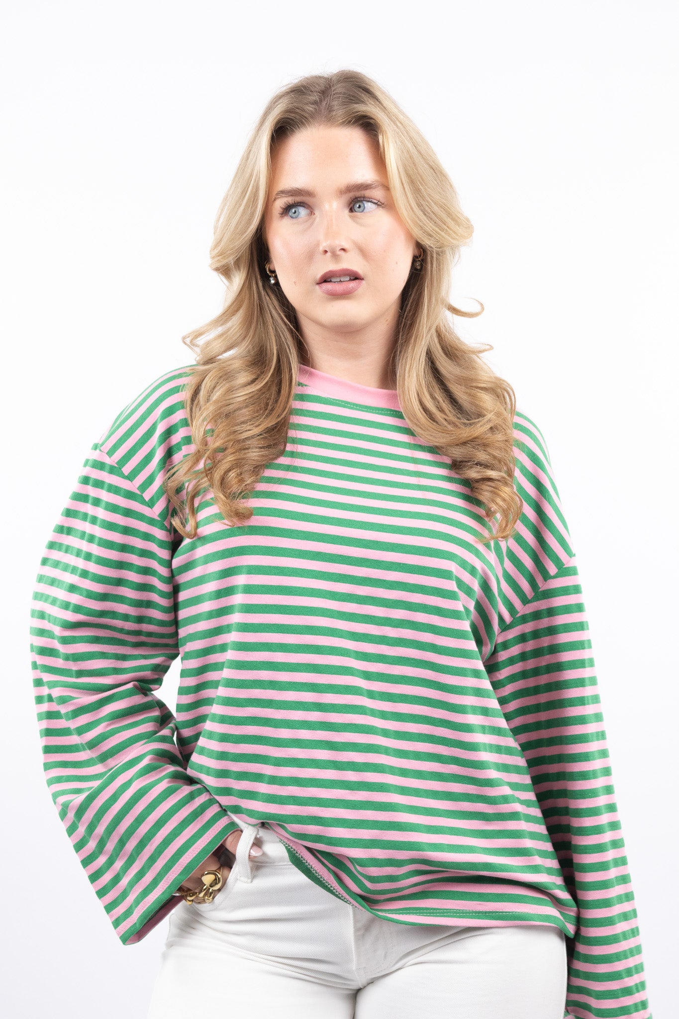 Long Sleeve Striped Tee