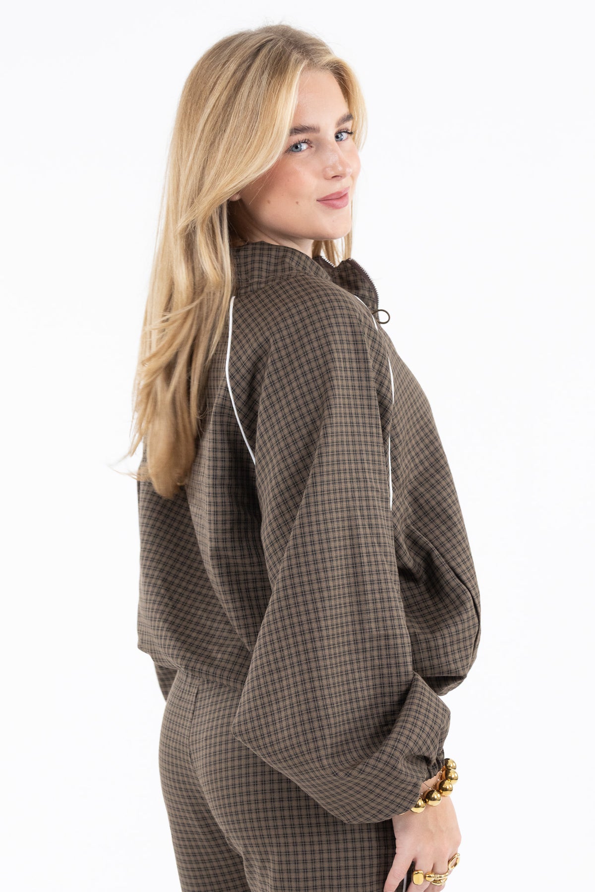 Sporty Check Jacket