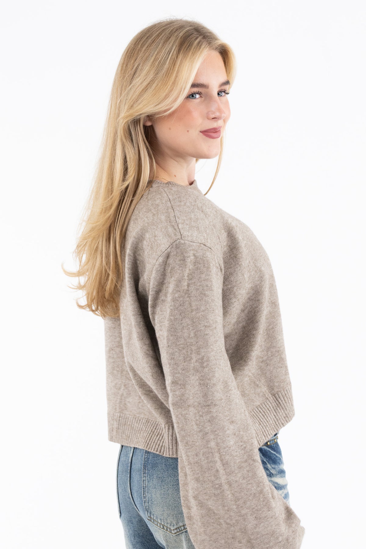 Padded Shoulder Knit