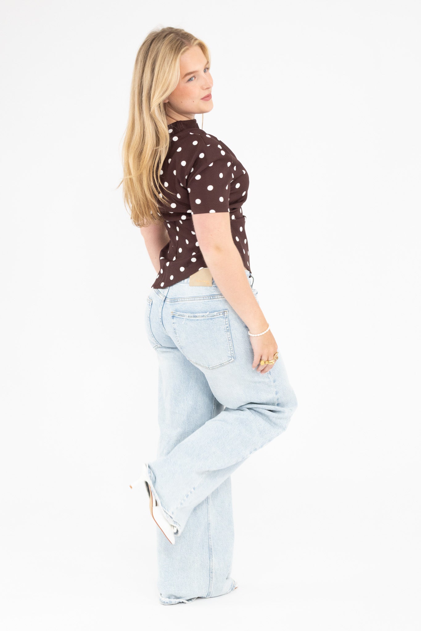 It Girl Polka Top