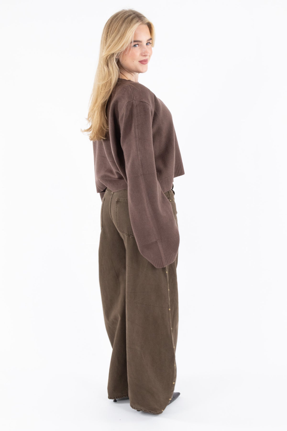 Padded Shoulder Knit
