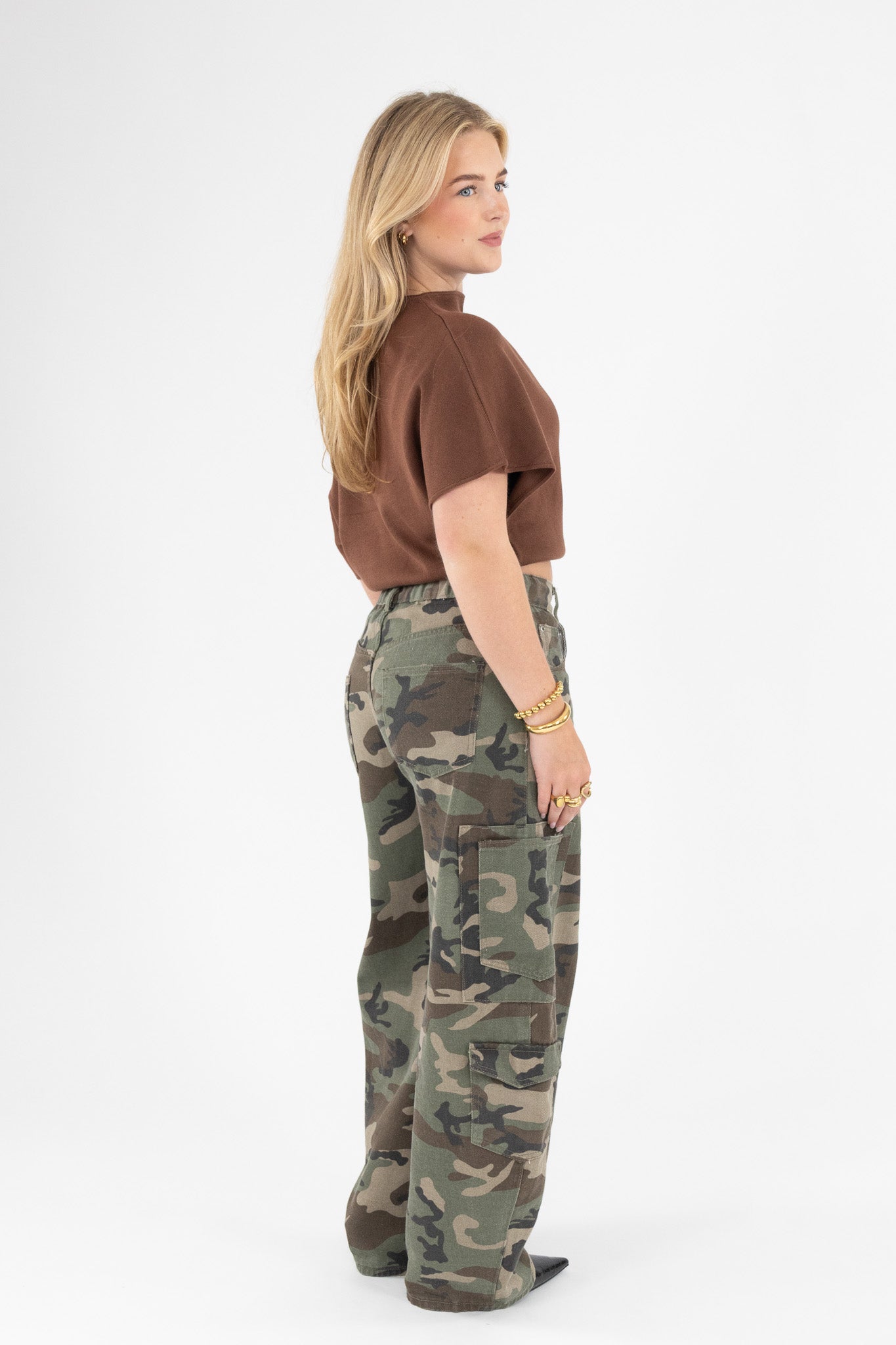 Camo Balloon Jeans
