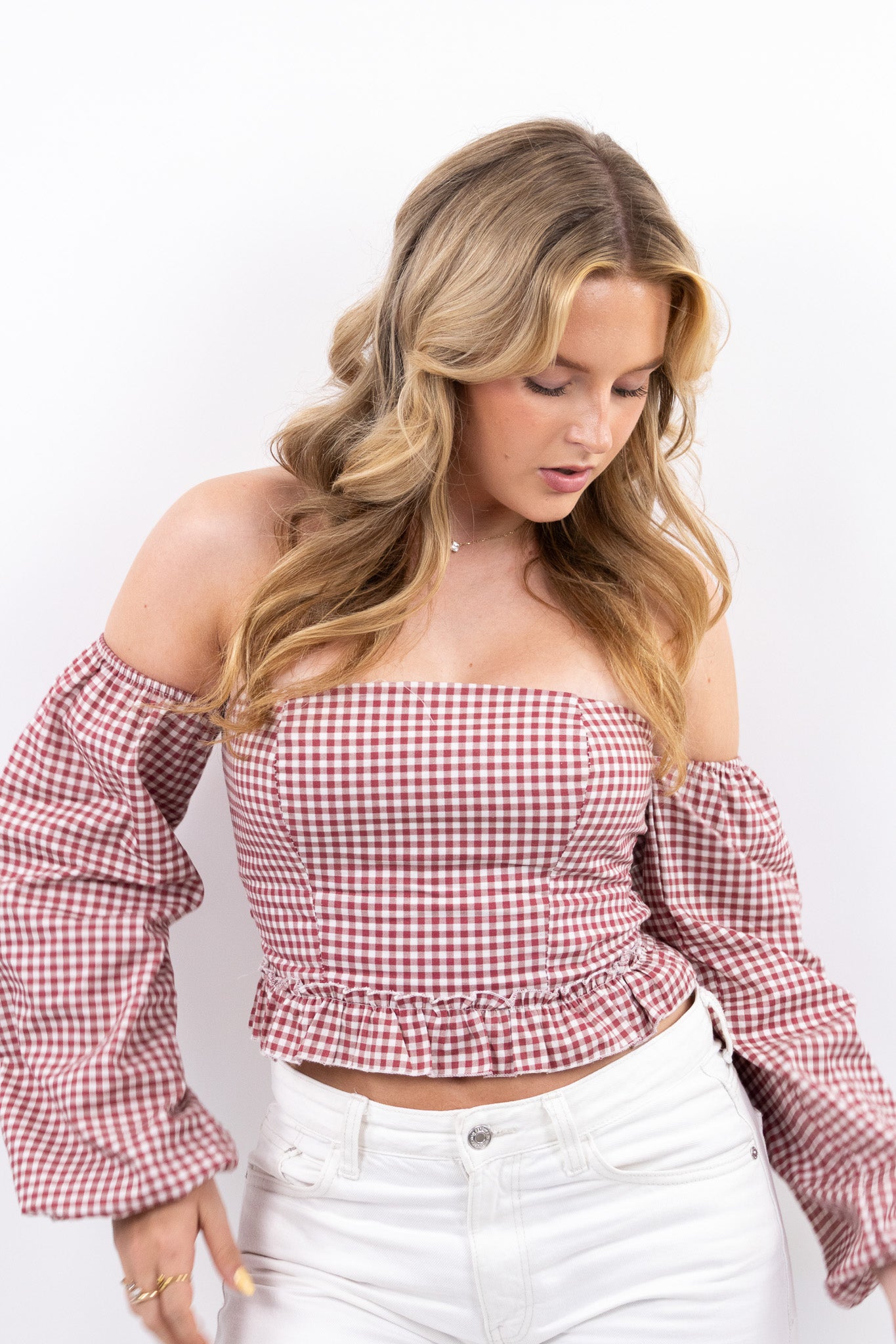 Fienna off shoulder top