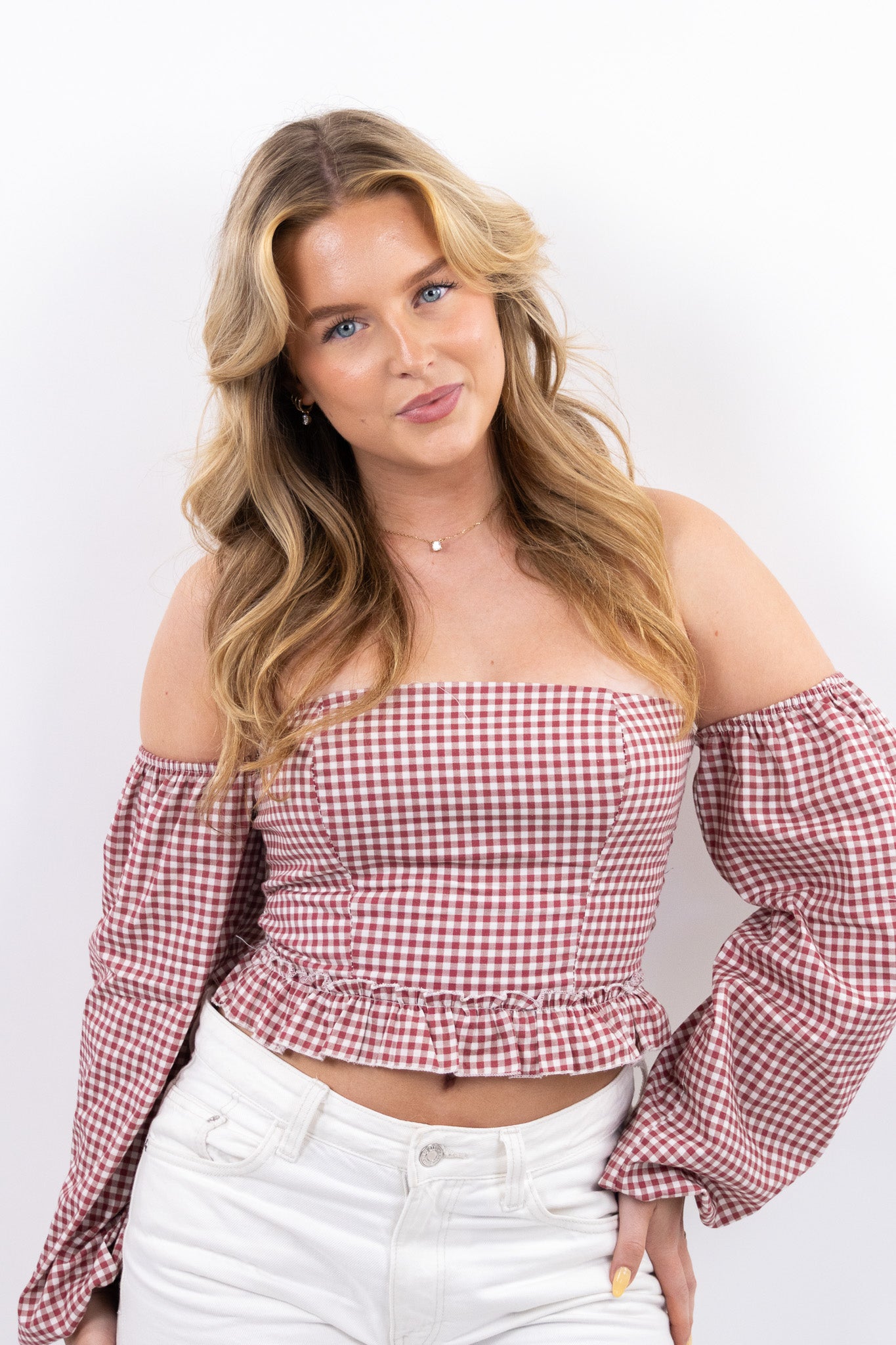 Fienna off shoulder top