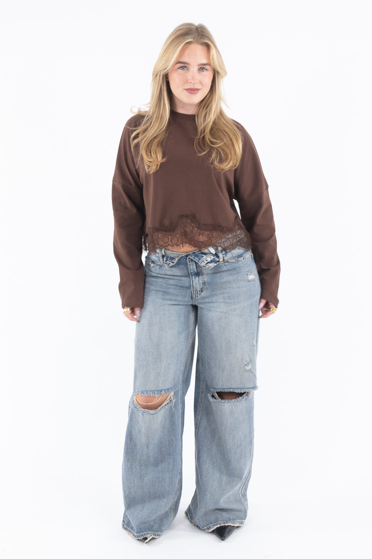 Lace Detail Longsleeve