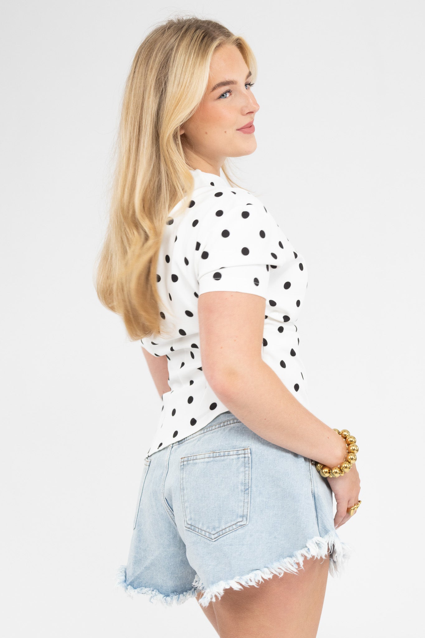 It Girl Polka Top