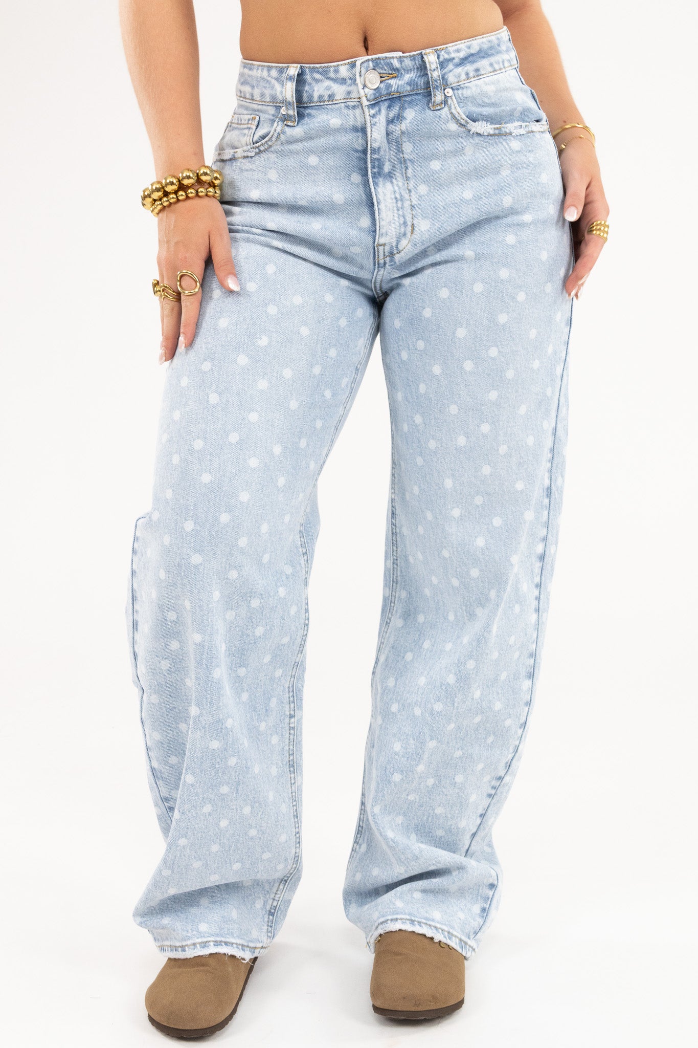 Dots Balloon Jeans
