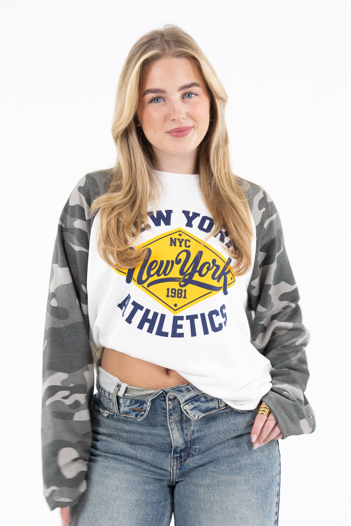 NYC Camo Sweater