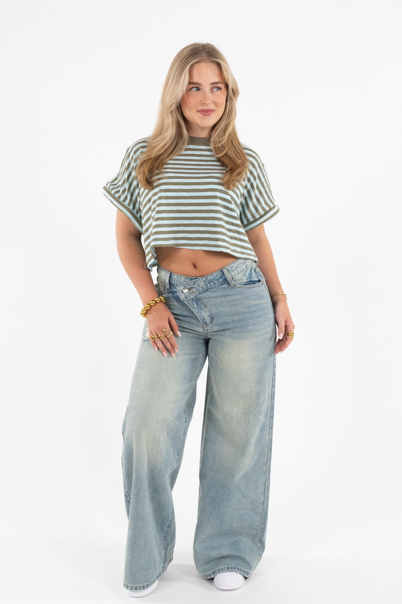Boxy Shoulder Pad Tee
