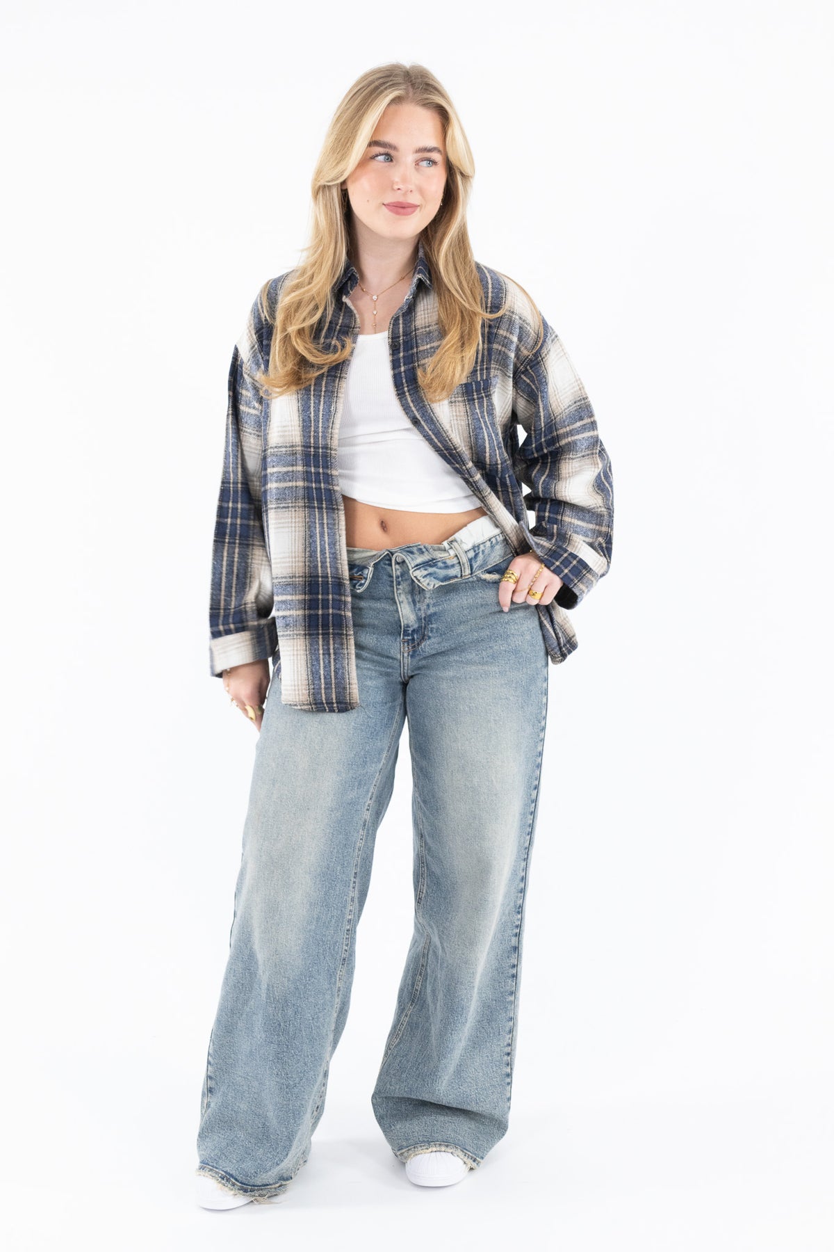 Blue Check Flannel