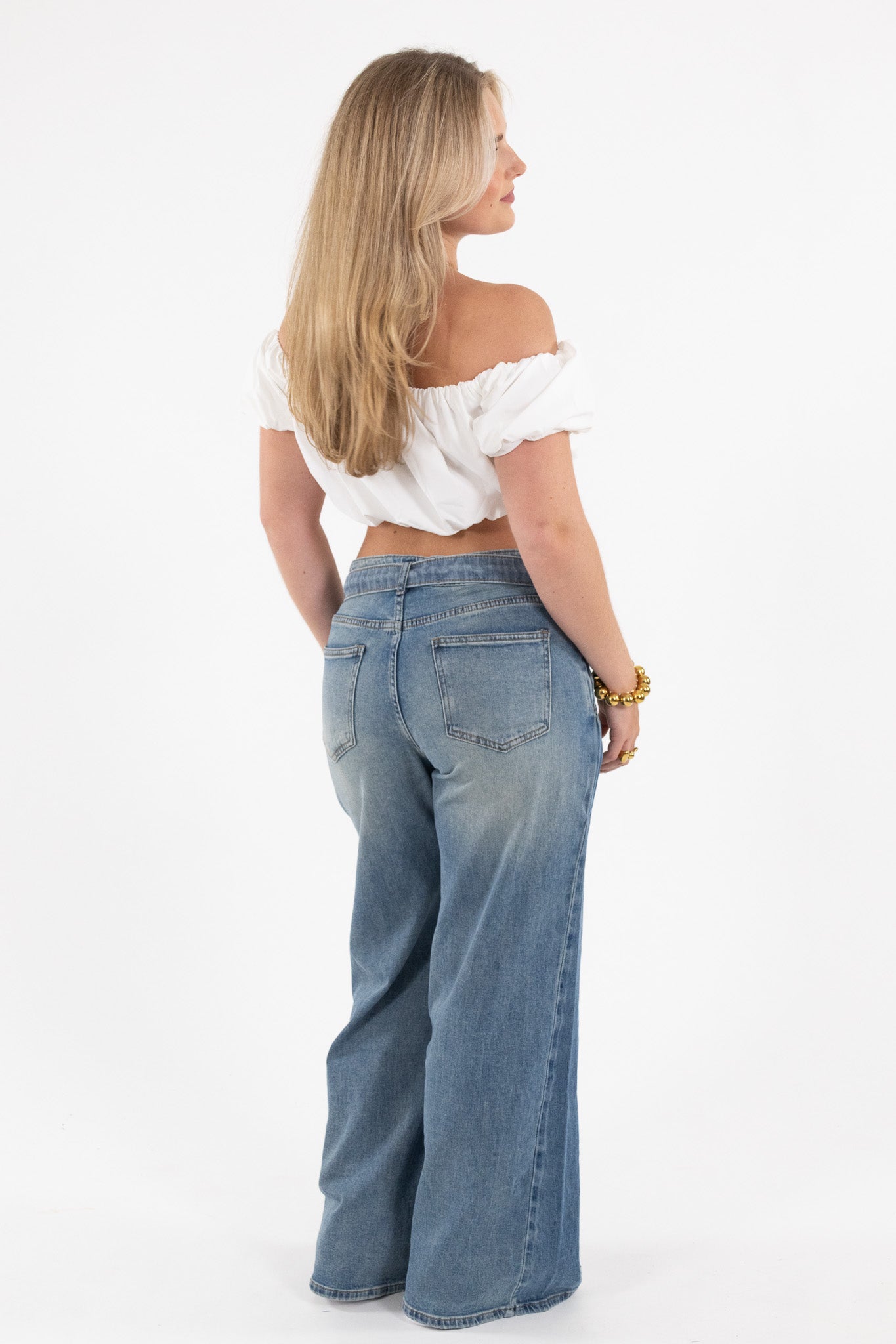 Viral Double Denim Jeans
