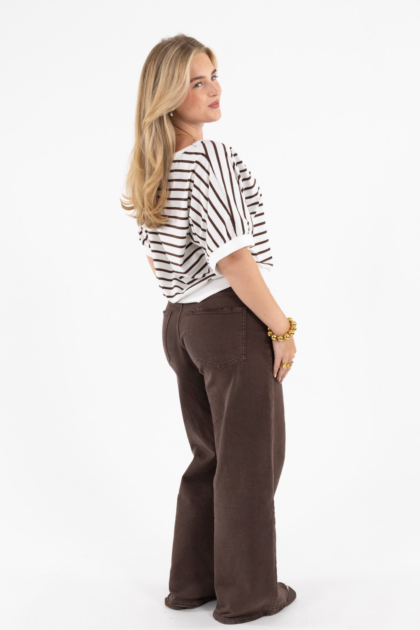 Oversized Stripe Top