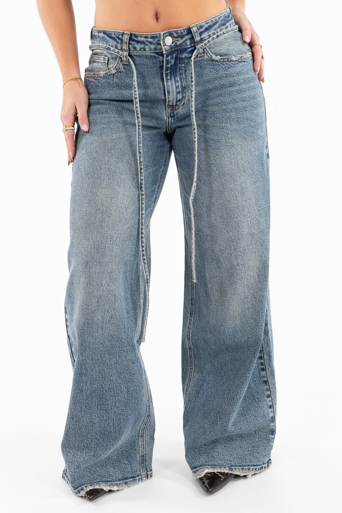 Baggy Rope Jeans