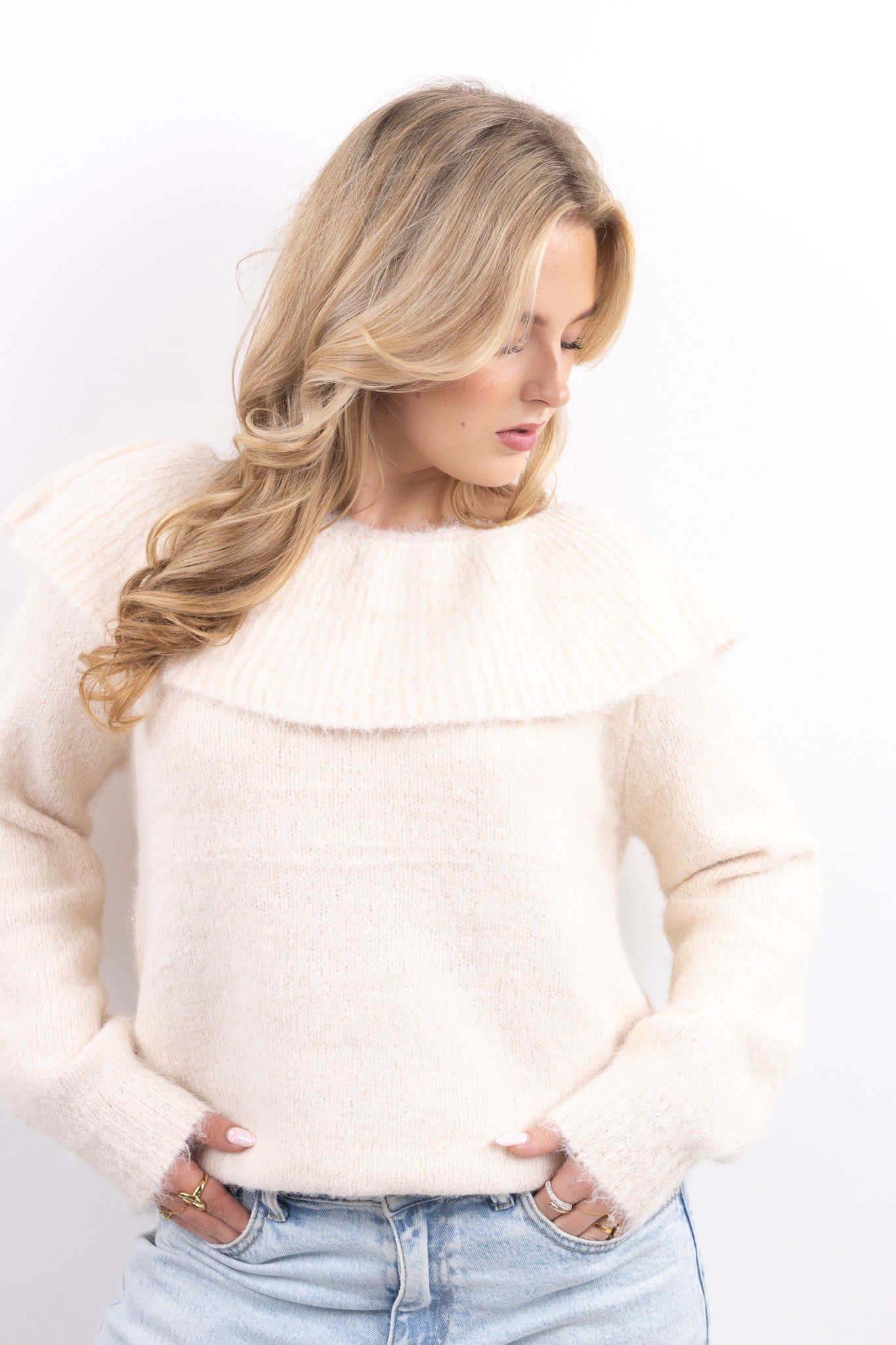 Shimmer Knit Sweater