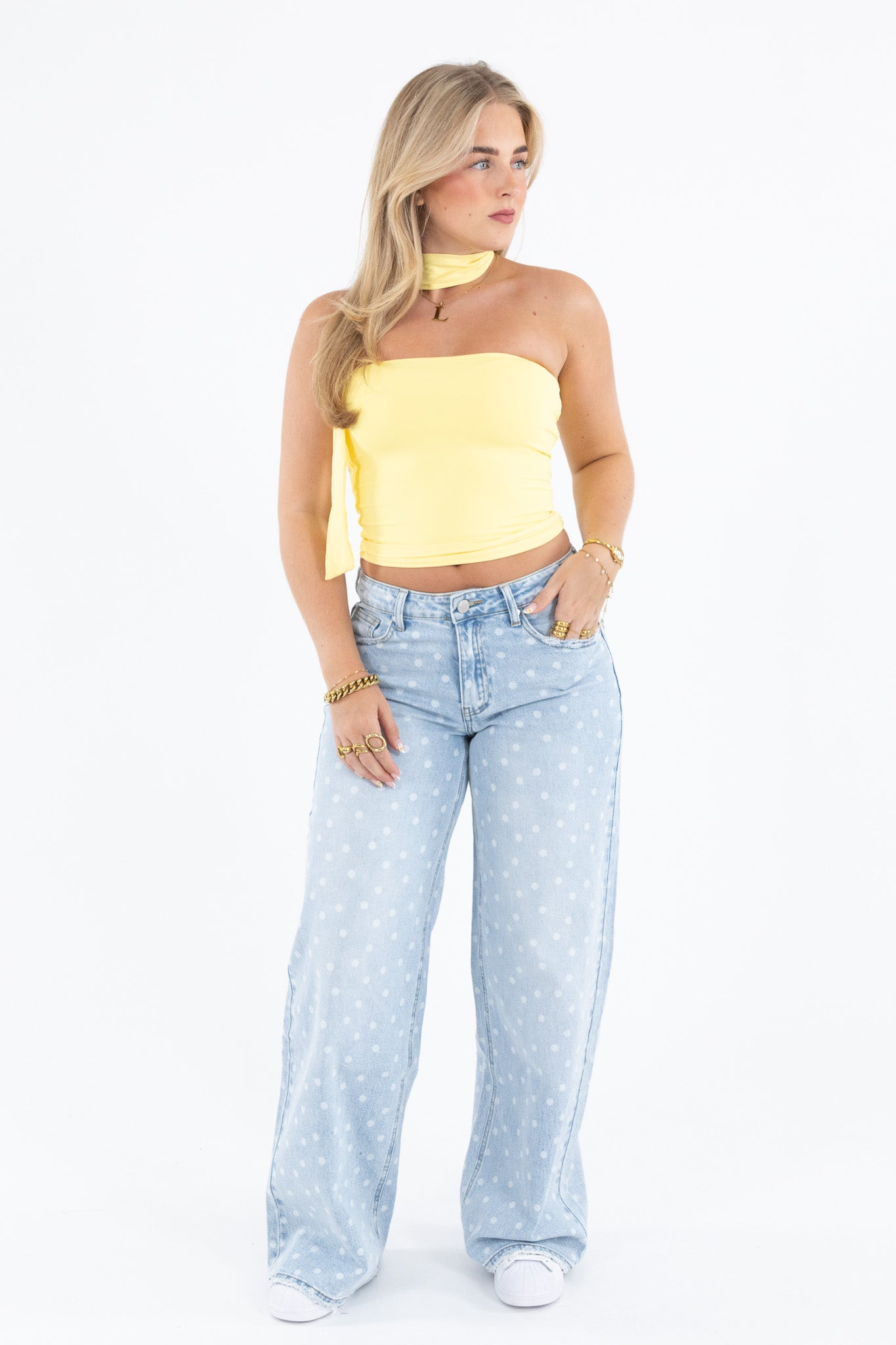 Scarf Bandeau Top