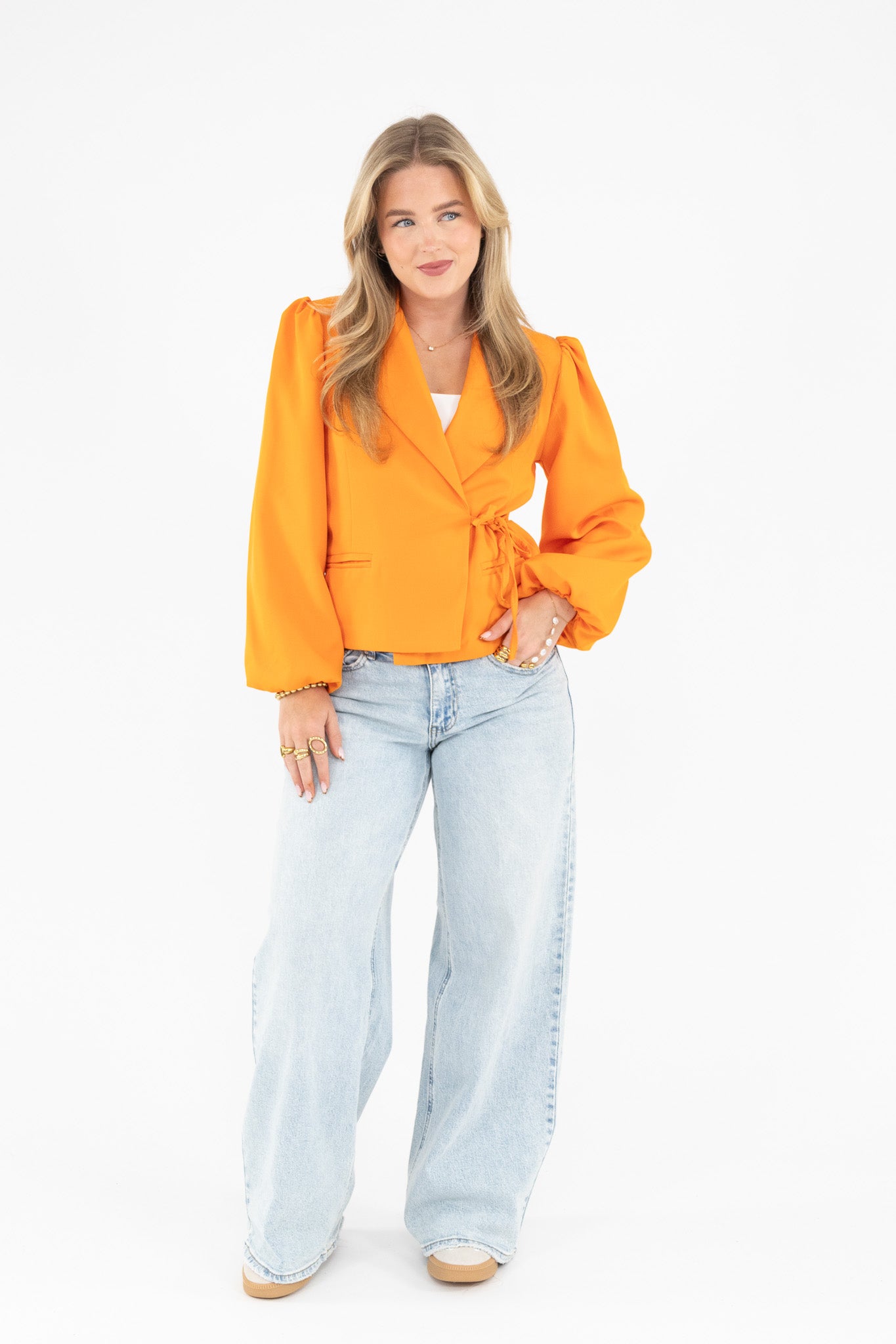 Jane Wrap Blazer