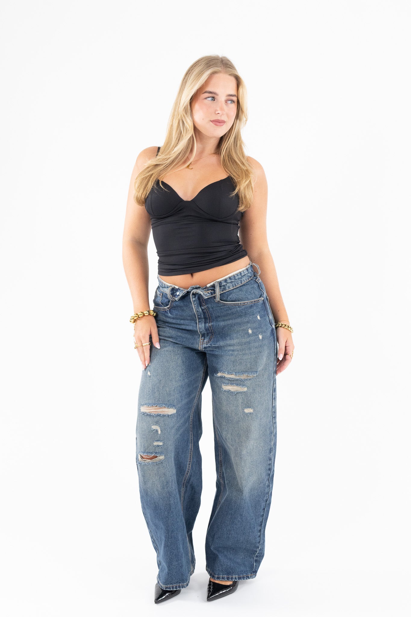 Sculpted Bustier Top