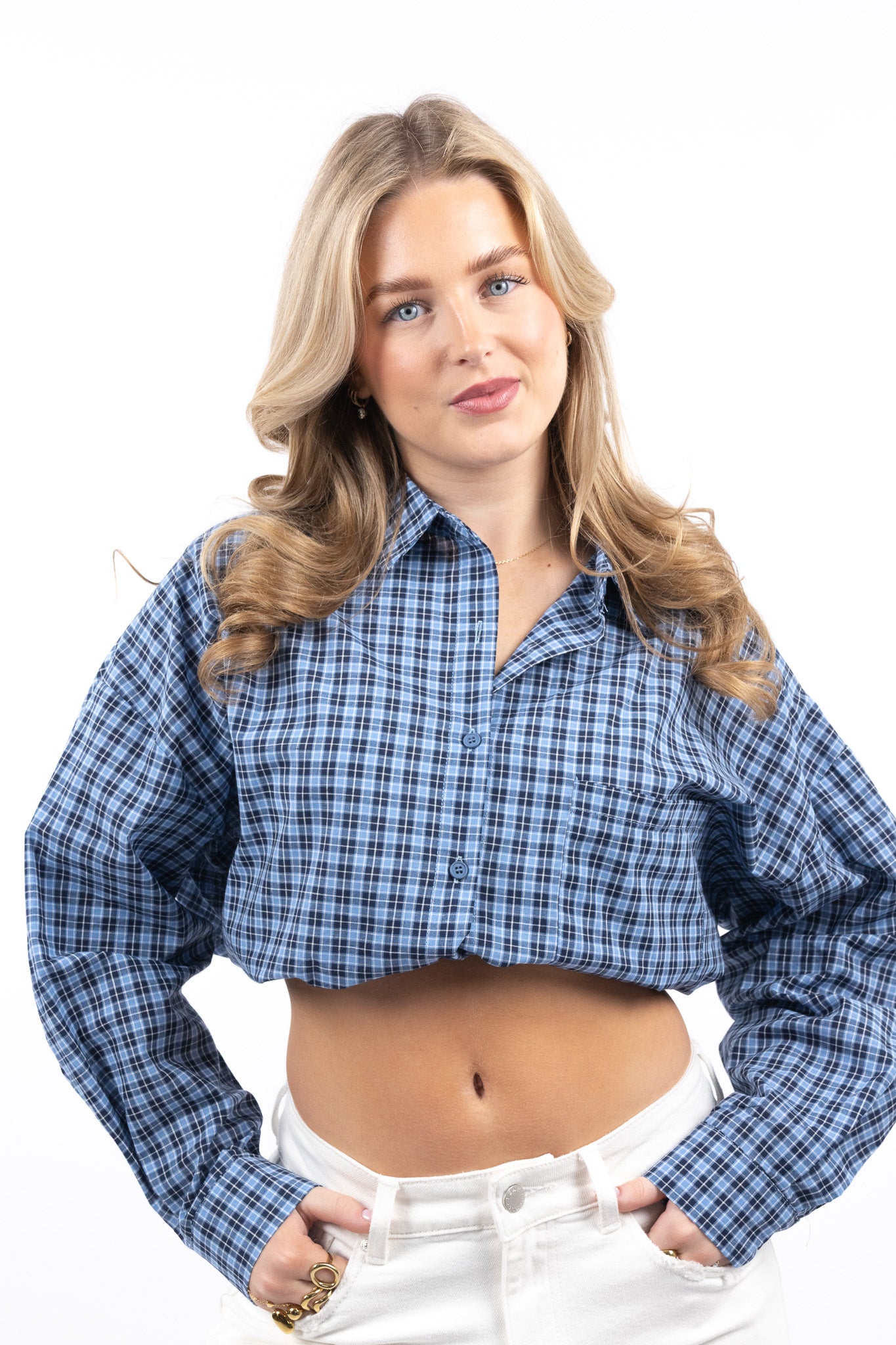 Boyfriend Check Shirt