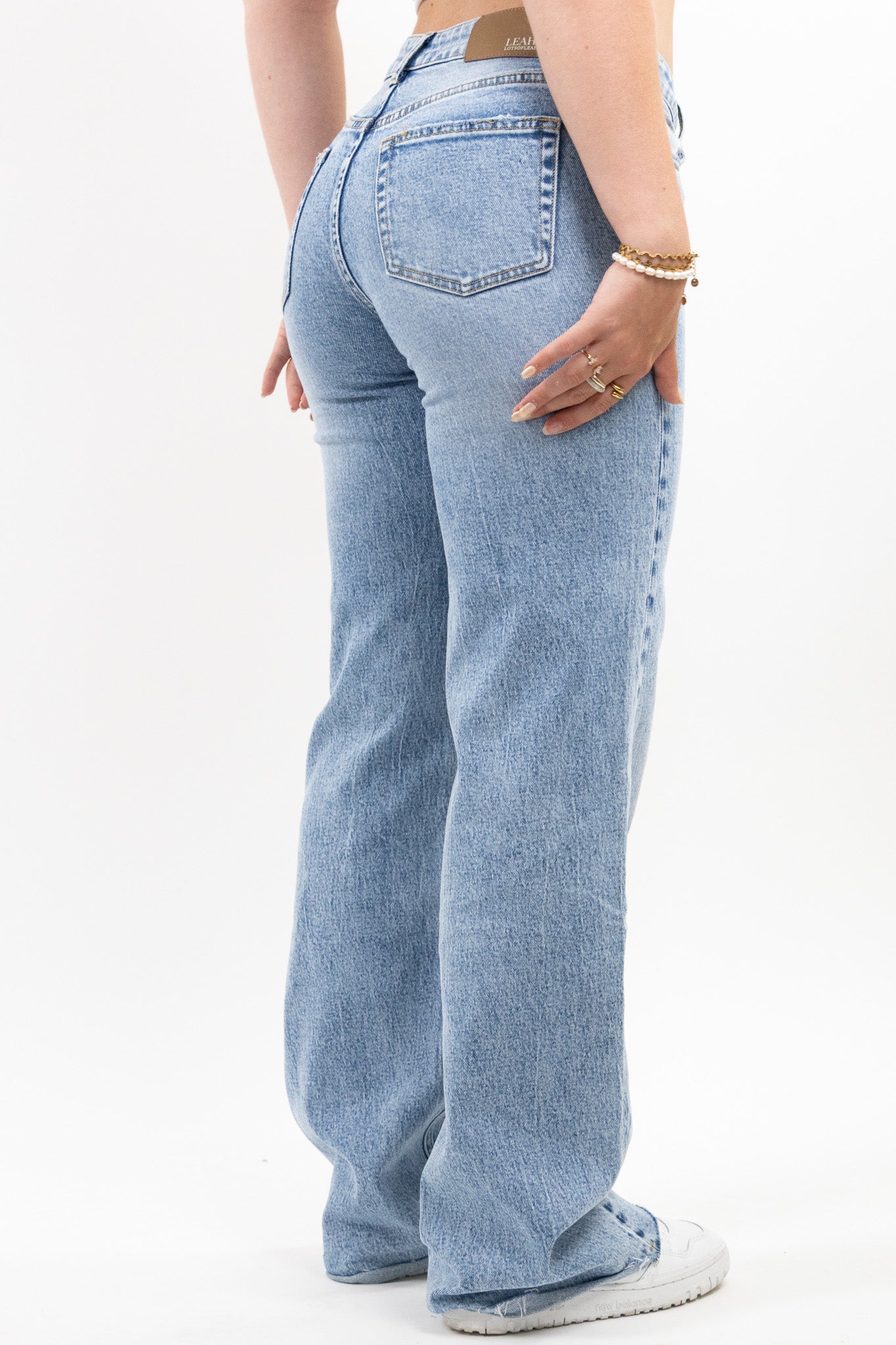 Leah mid waist jeans - stretch