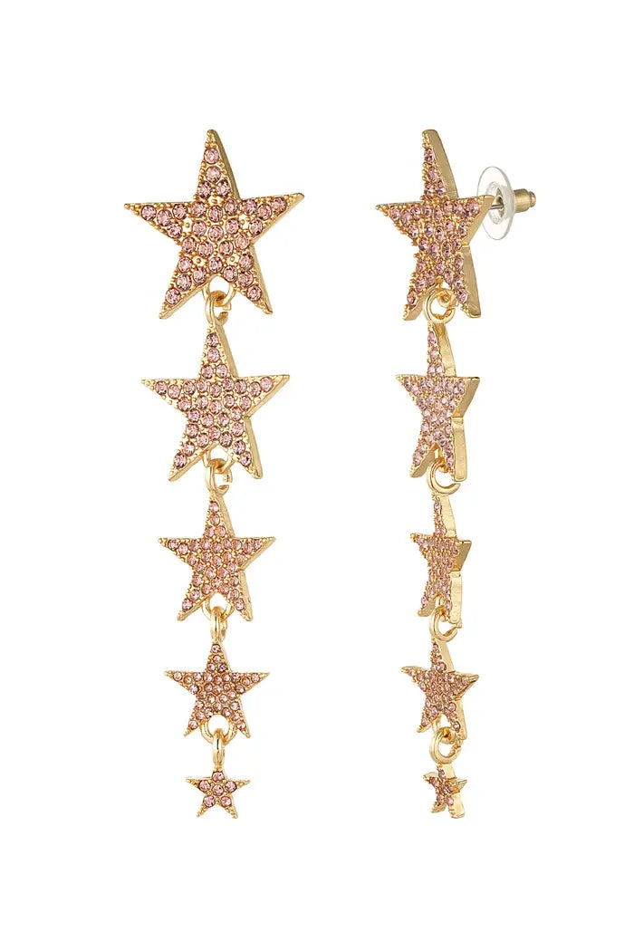 Shooting stars earring