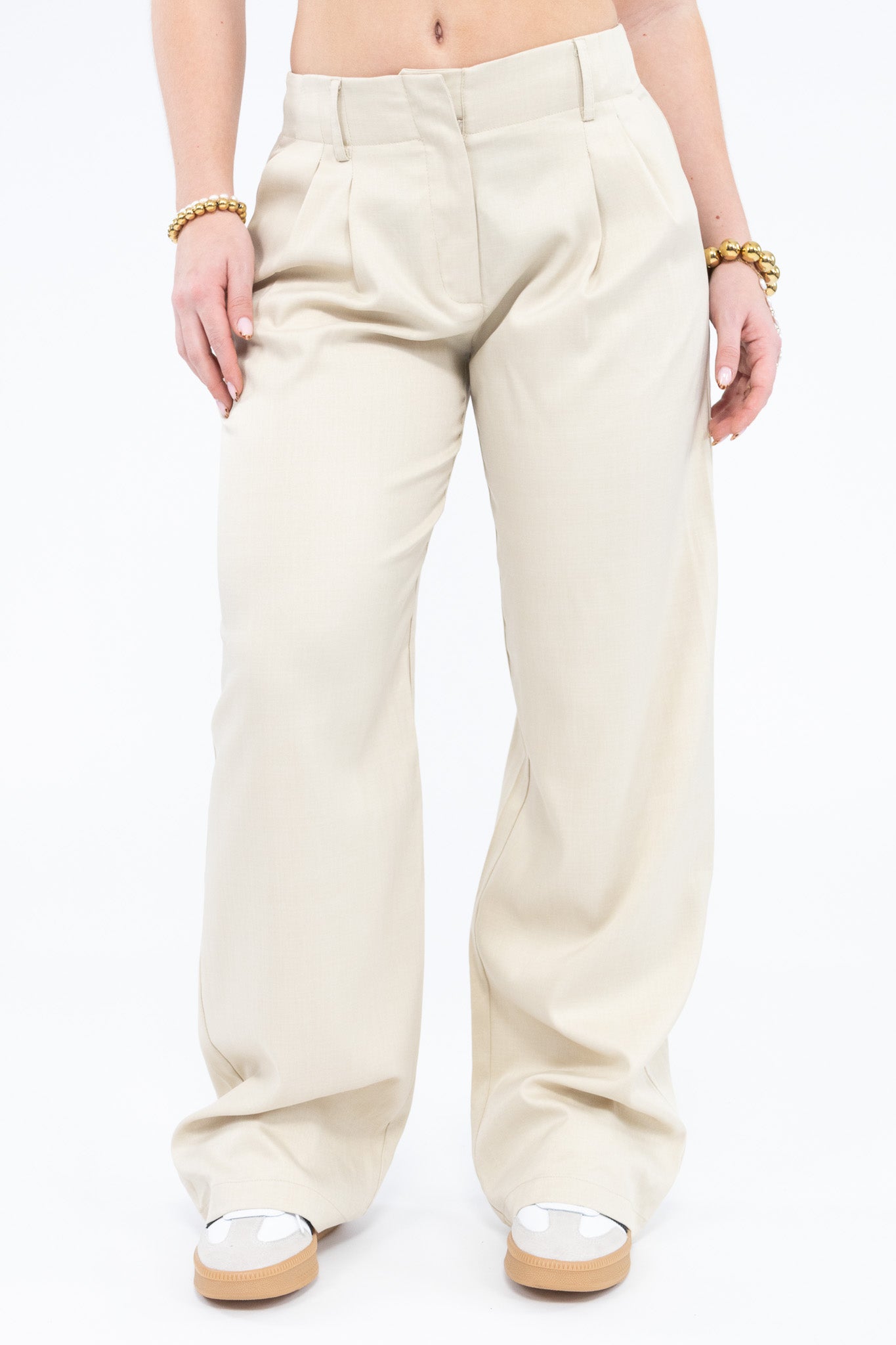 Classic Wide Leg Pantalon