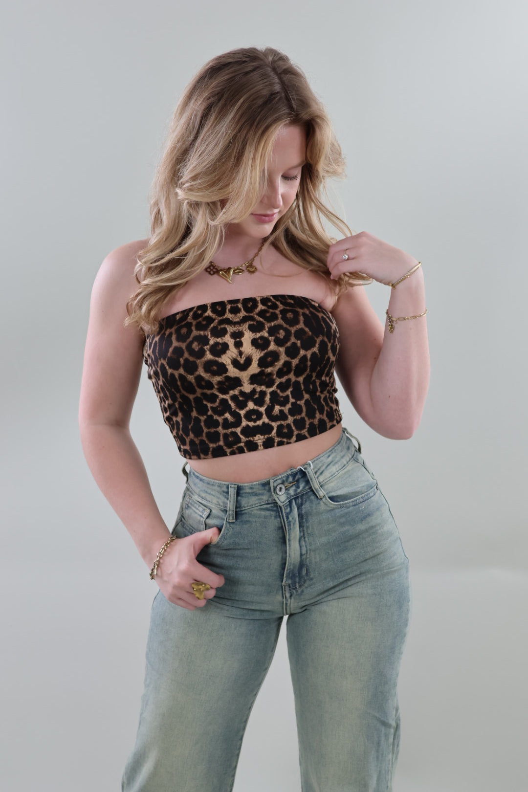 Leah bandeau top