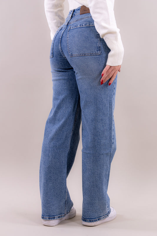 Lente wide leg jeans