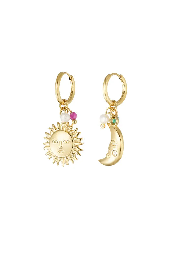 Solar duo earring