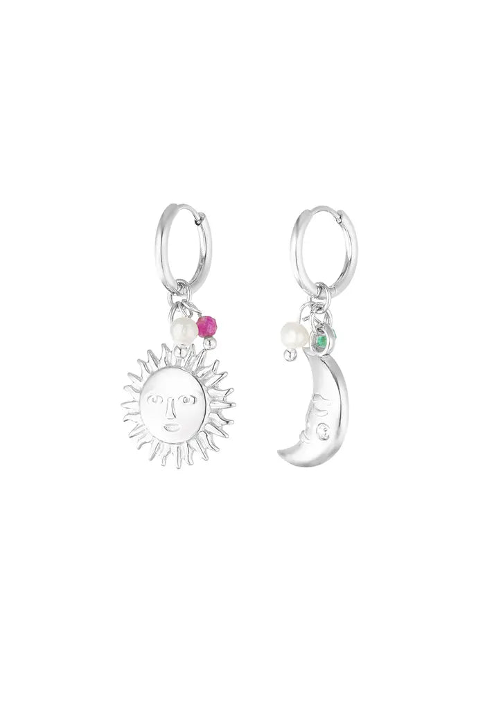 Solar duo earring