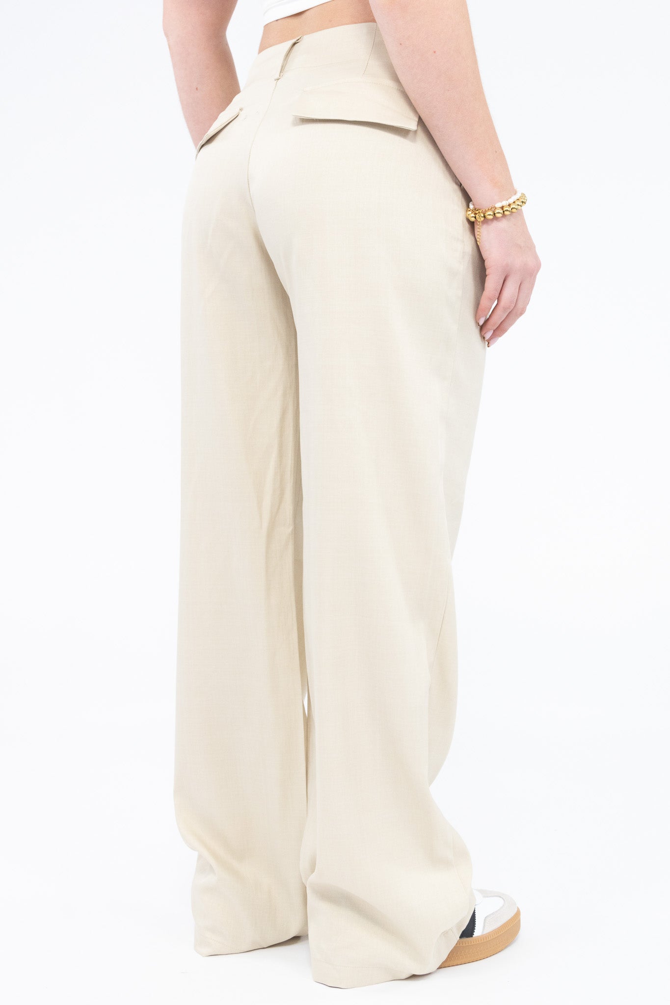 Classic Wide Leg Pantalon