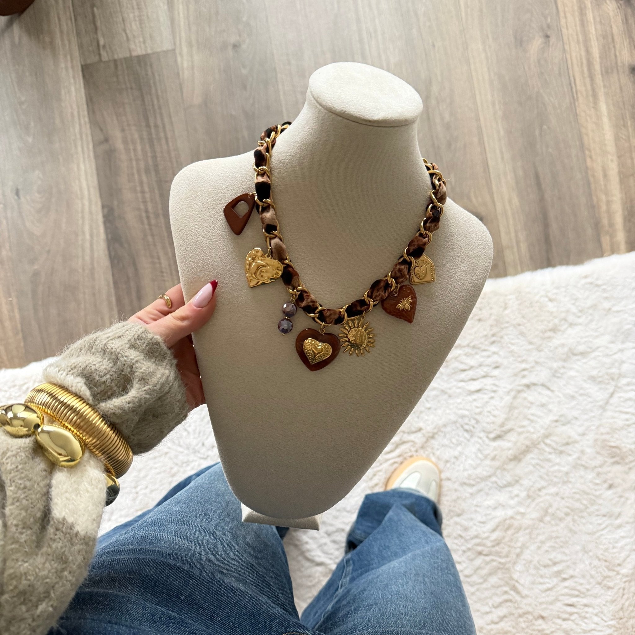 Heart Leo Necklace