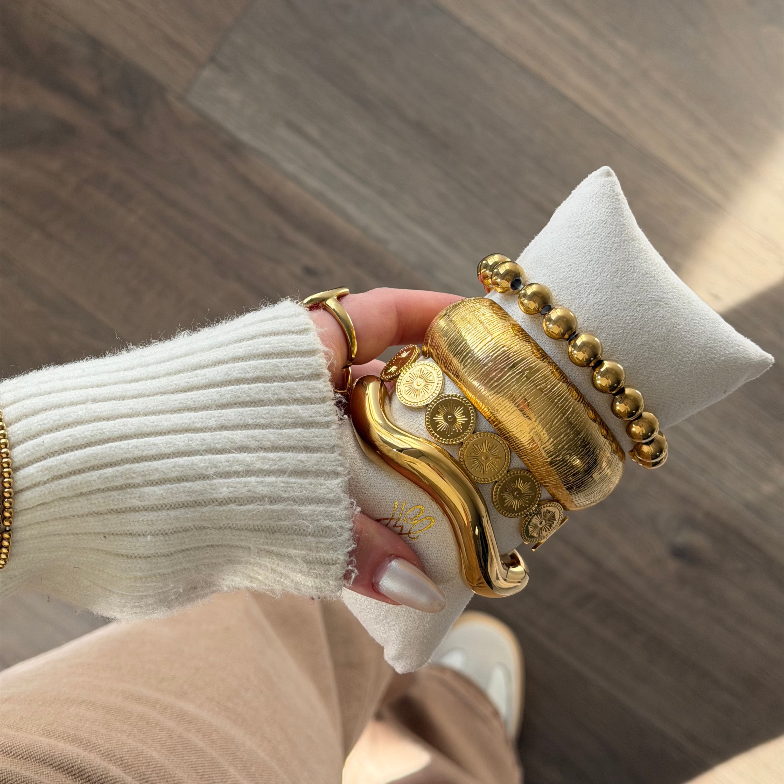 Tiny Coin Bangle